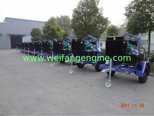 Diesel Water Pump Sets With DCEC Diesel Engines For Agriculture And Fire Fighting